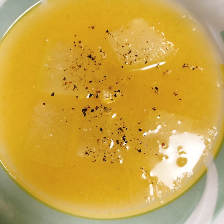 冬瓜のコーンスープ